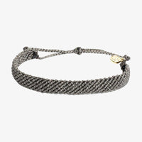 Flat Wide Woven Bracelet