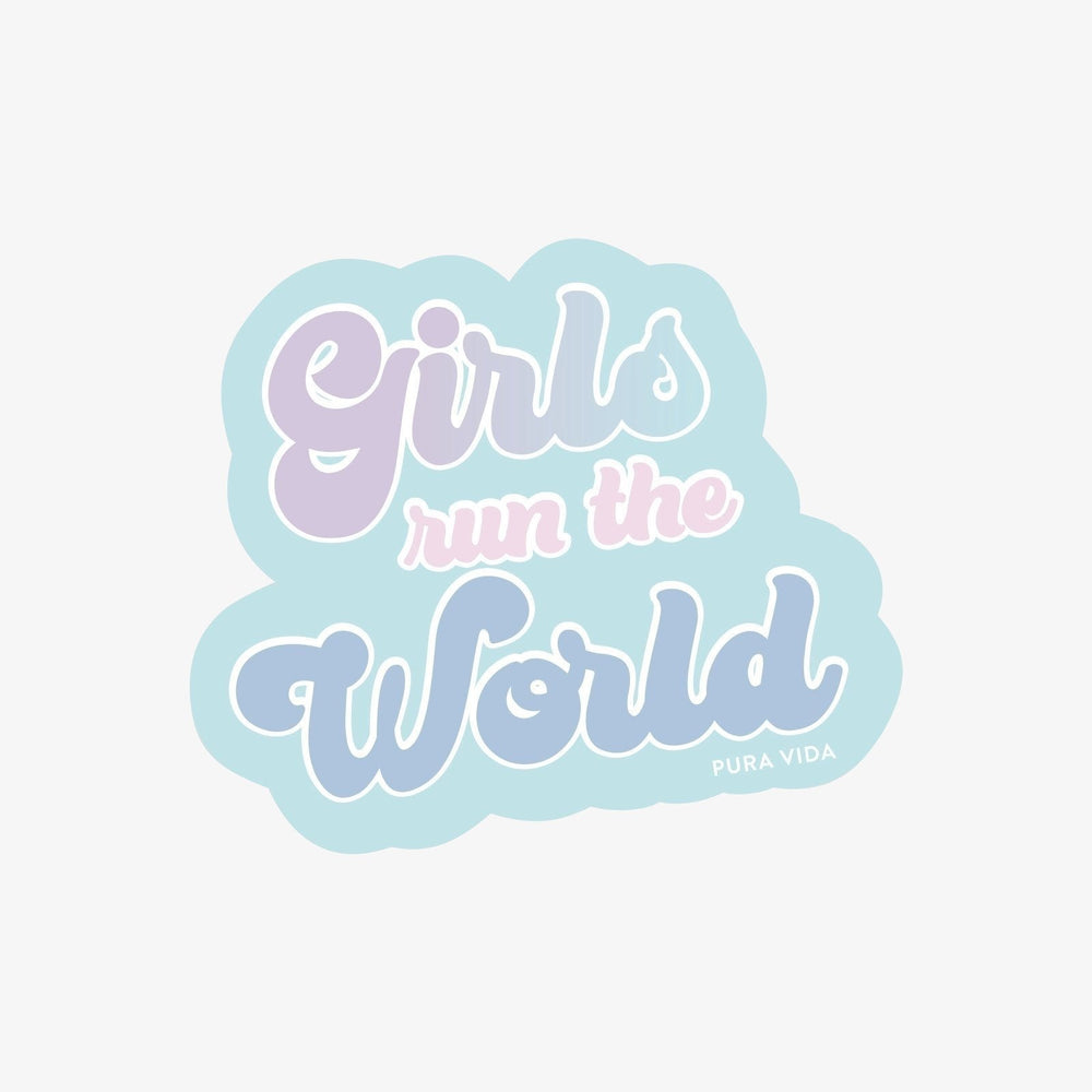 Girls Run the World Sticker 1