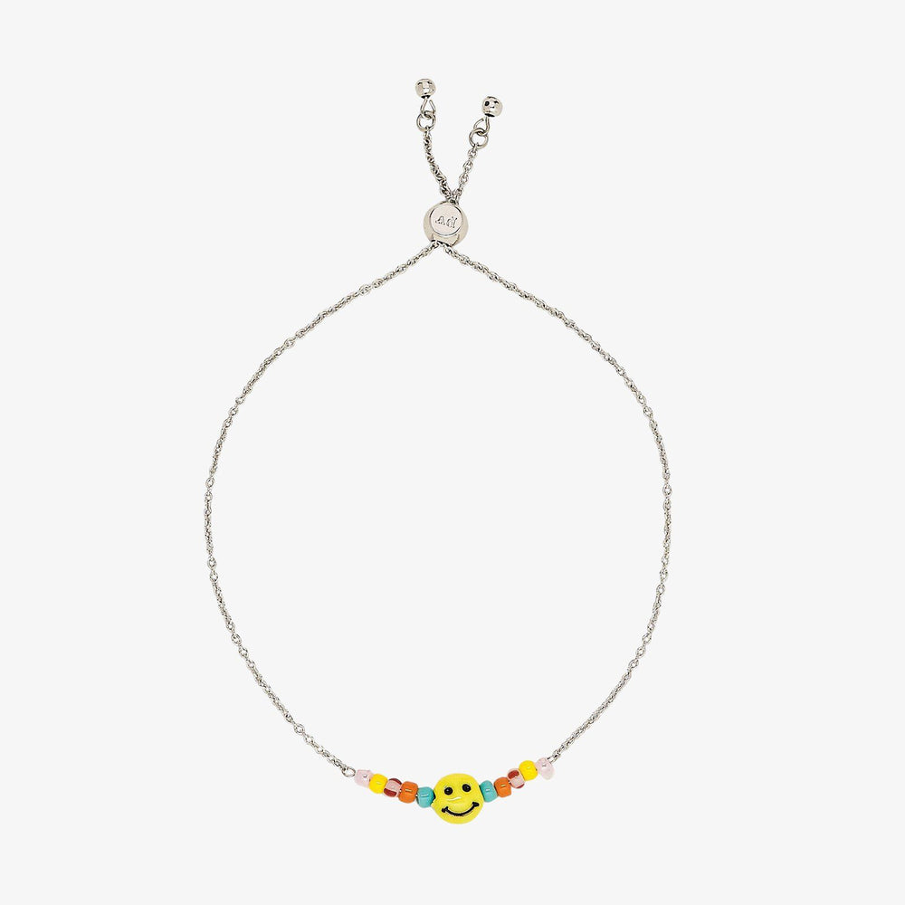 Happy Face Slider Bracelet 1