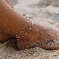 Ventura Stretch Bead Anklet Gallery Thumbnail