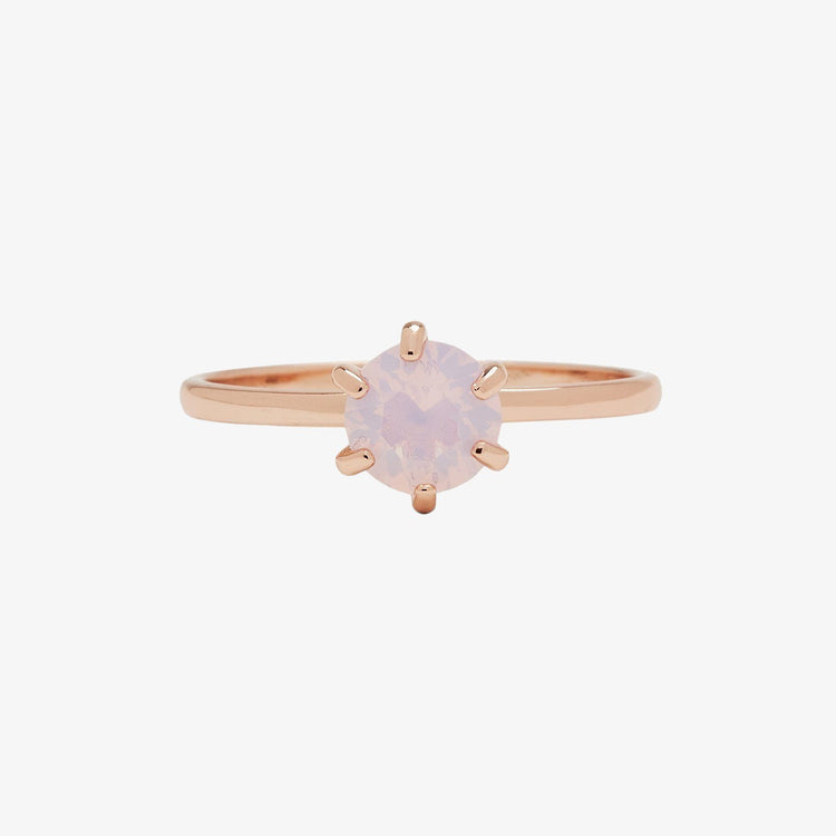 Iridescent Stone Ring