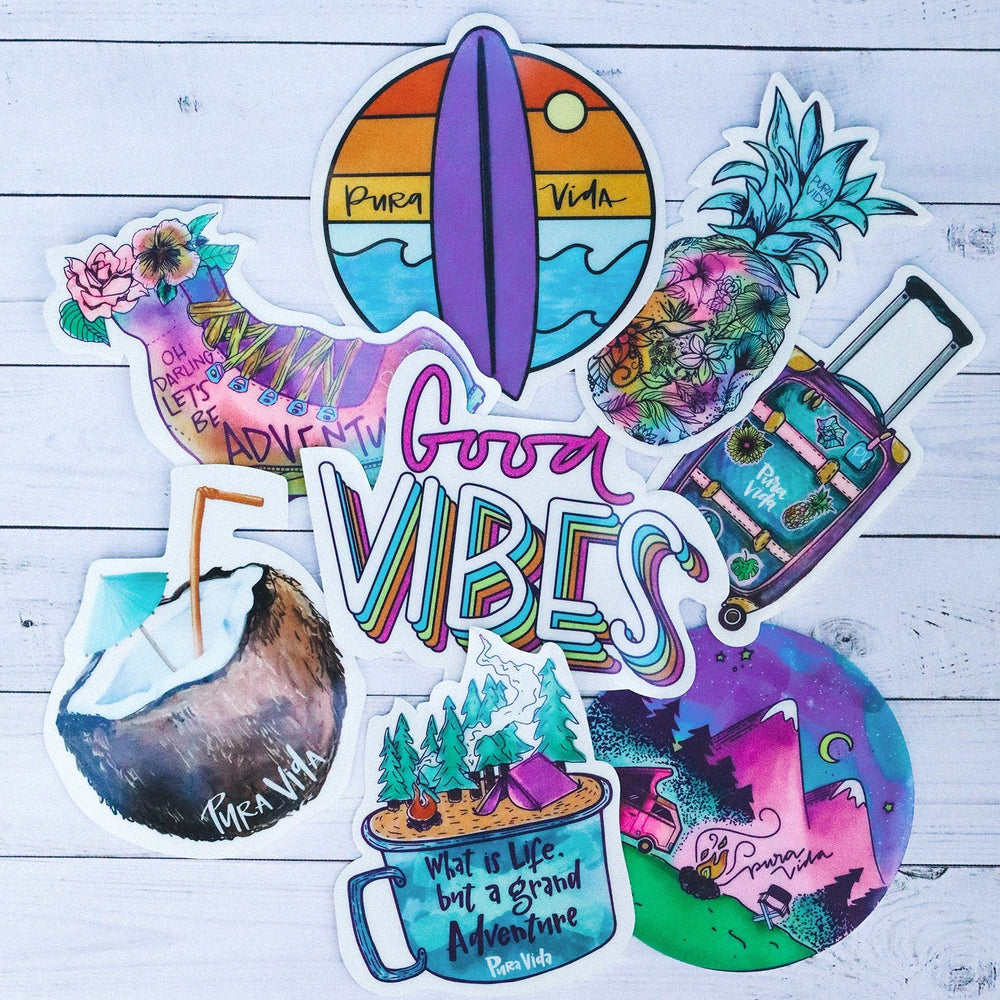 Script Good Vibes Sticker 2