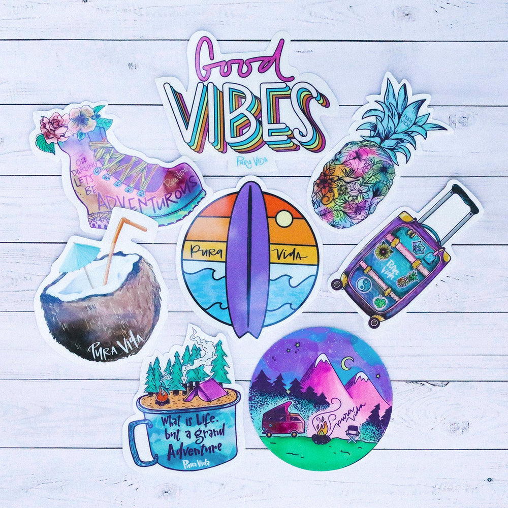 Script Good Vibes Sticker 3