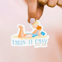 Takin' it Easy Sticker Gallery Thumbnail