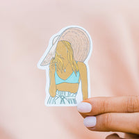 Sunhat Vibes Sticker Gallery Thumbnail