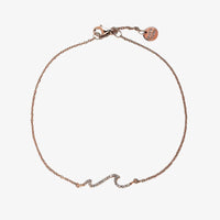 Pave Wave Anklet