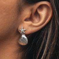 Starfish Dangle Earrings Gallery Thumbnail