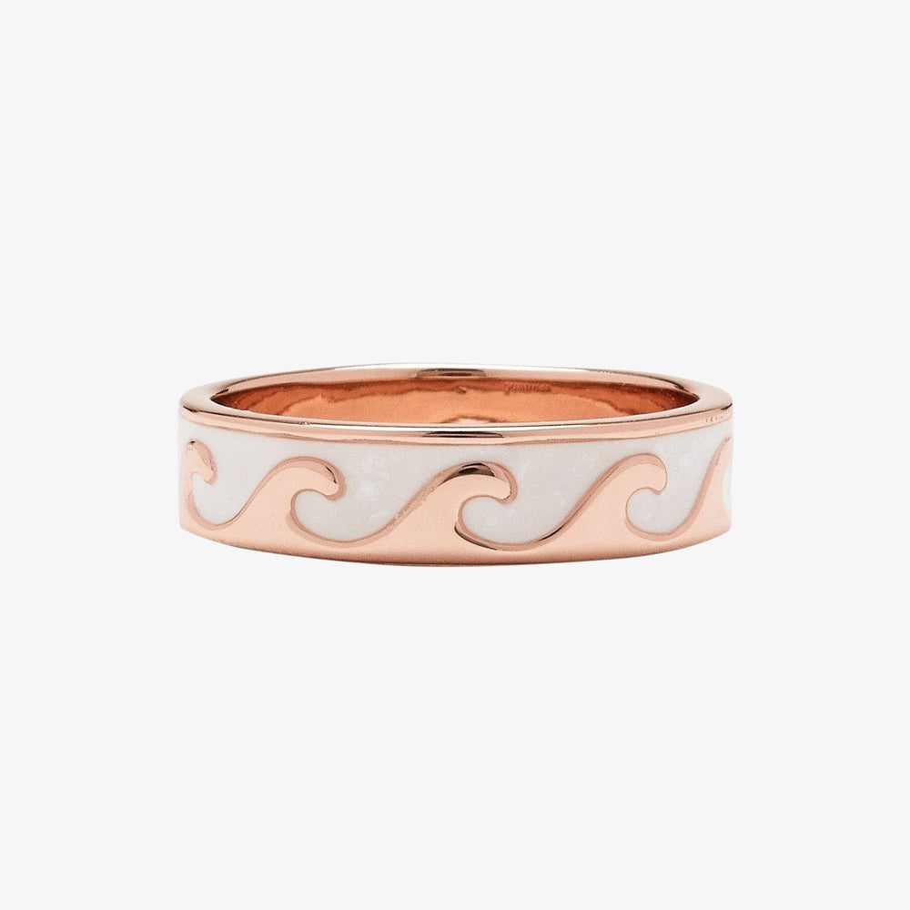 Reversible Enamel Wave Ring 1