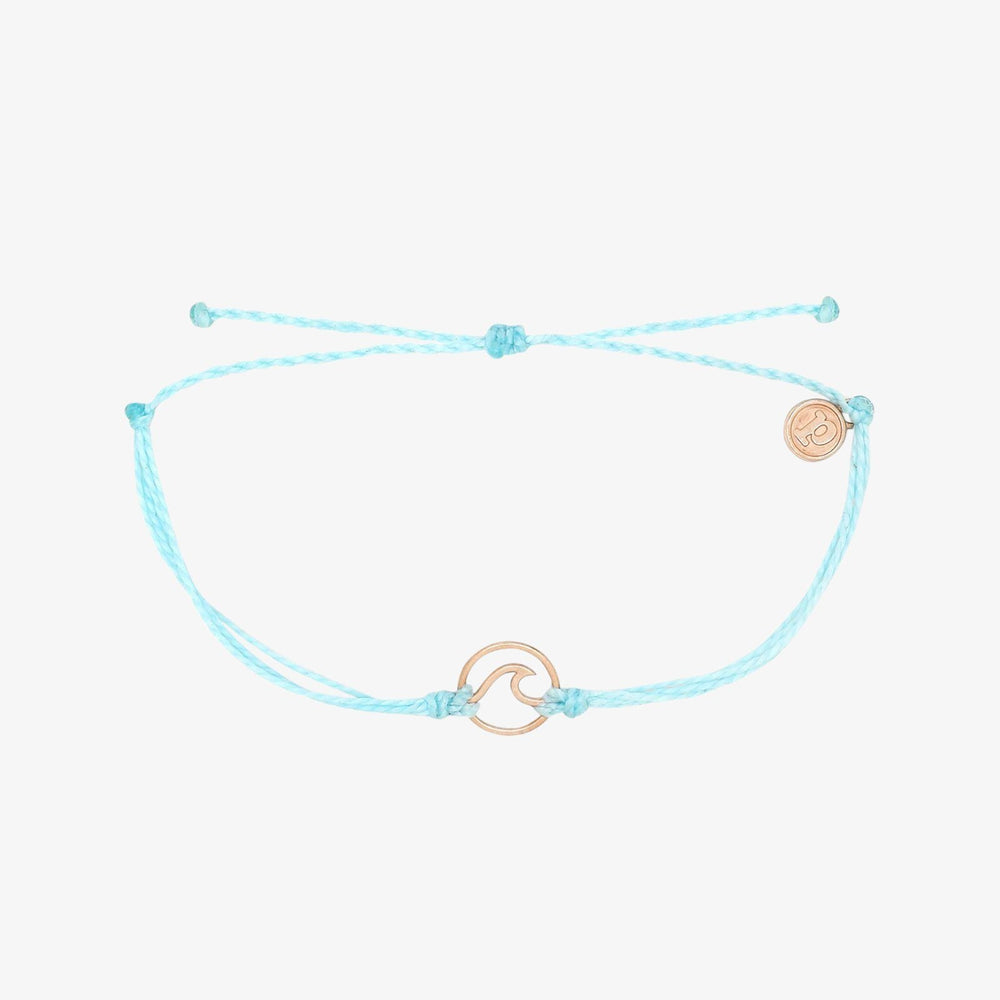 Rose Gold Wave Charm 3