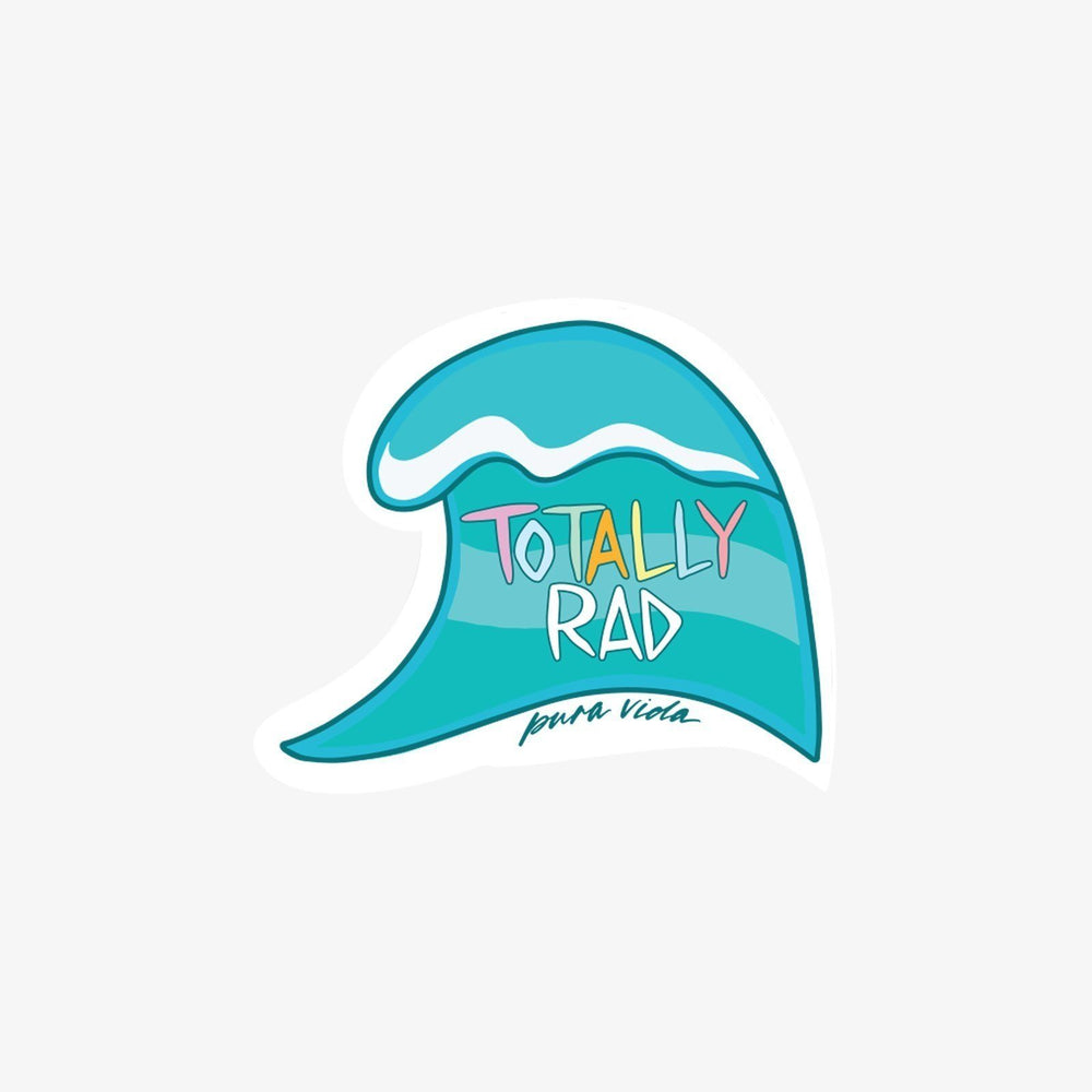 Totally Rad Sticker 1