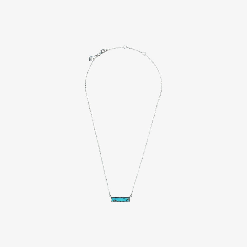 Turquoise Bar Necklace 2