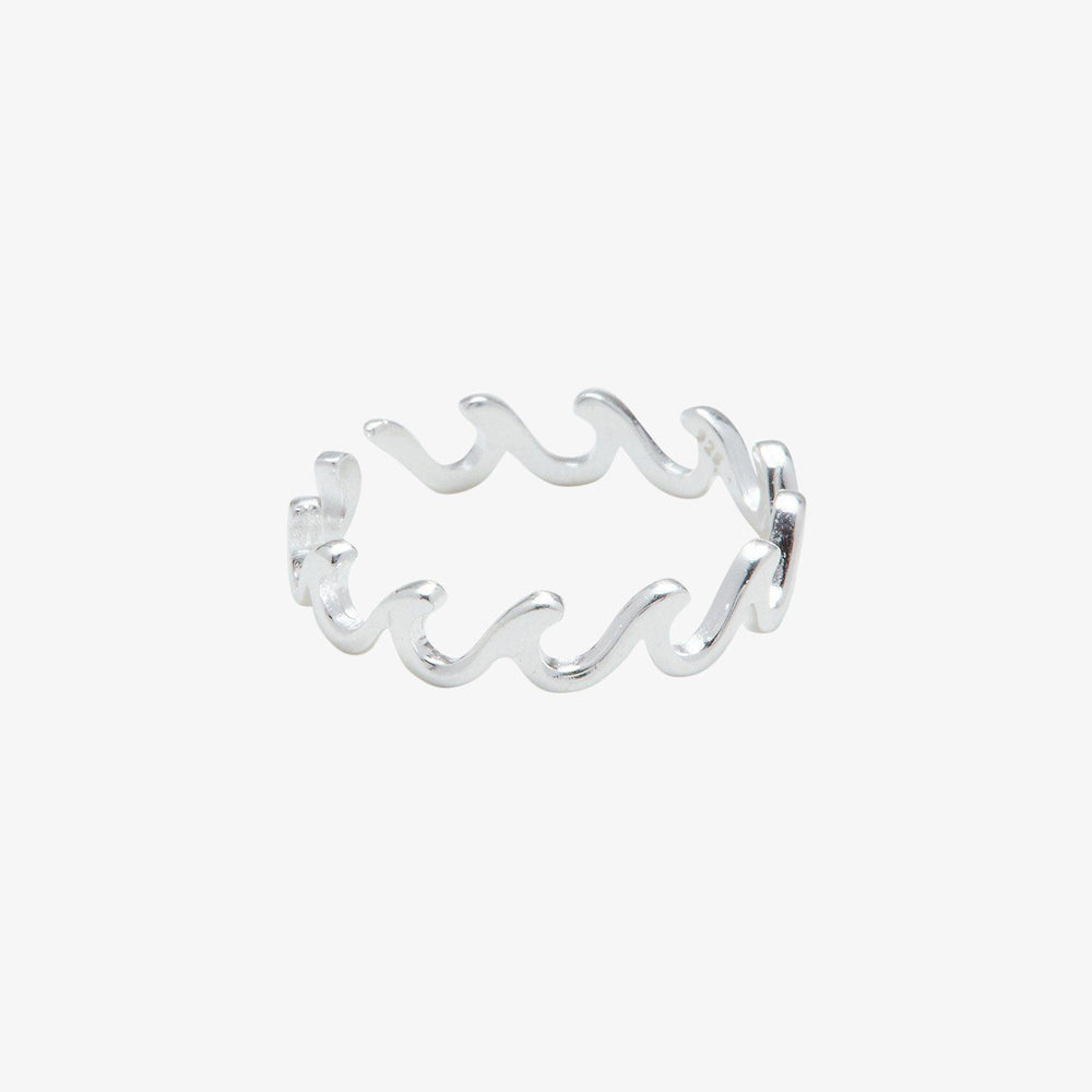 Wave Band Toe Ring 1