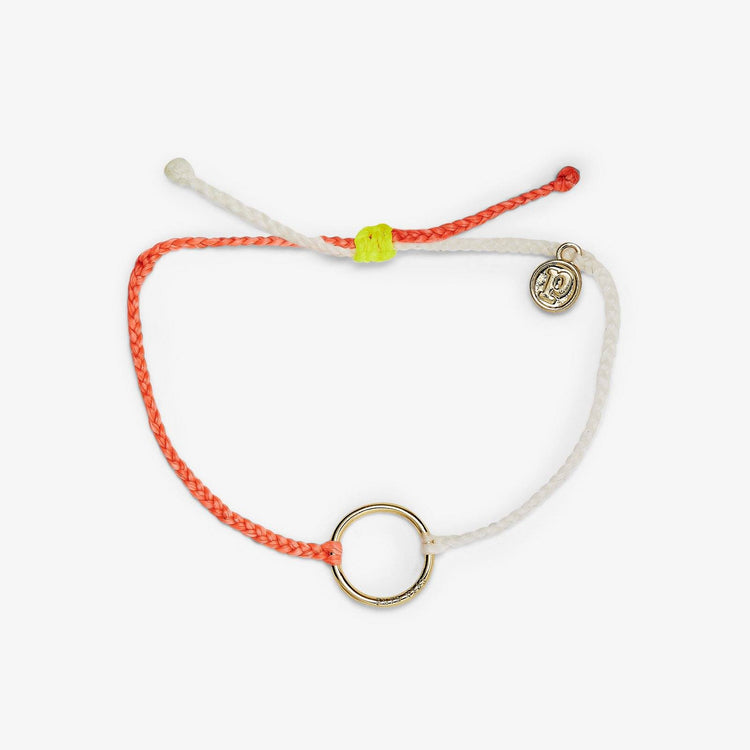 Two-Tone Full Circle Charm