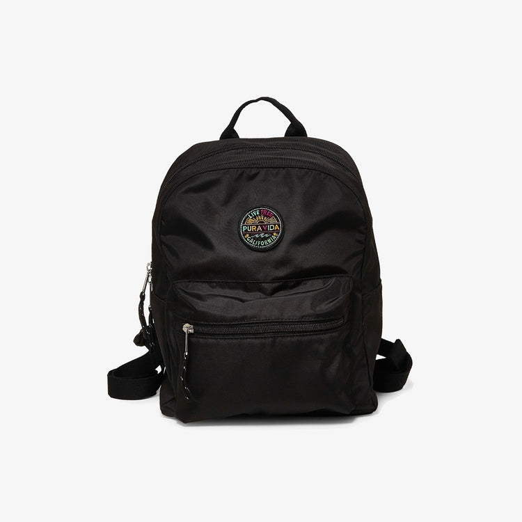 Black Mini Backpack