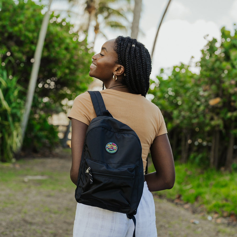 Black Mini Backpack 3