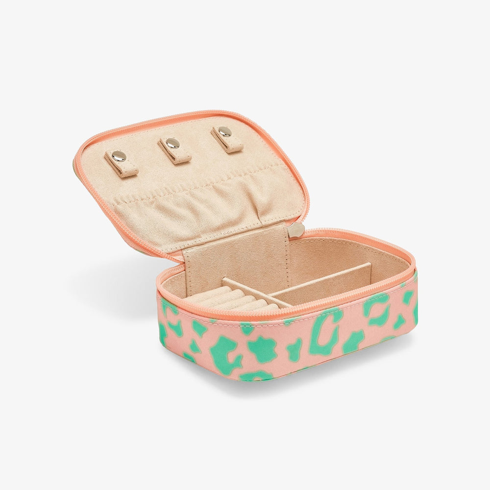 Pastel Cheetah Jewelry Case 6