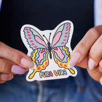 Psychedelic Butterfly Sticker Gallery Thumbnail