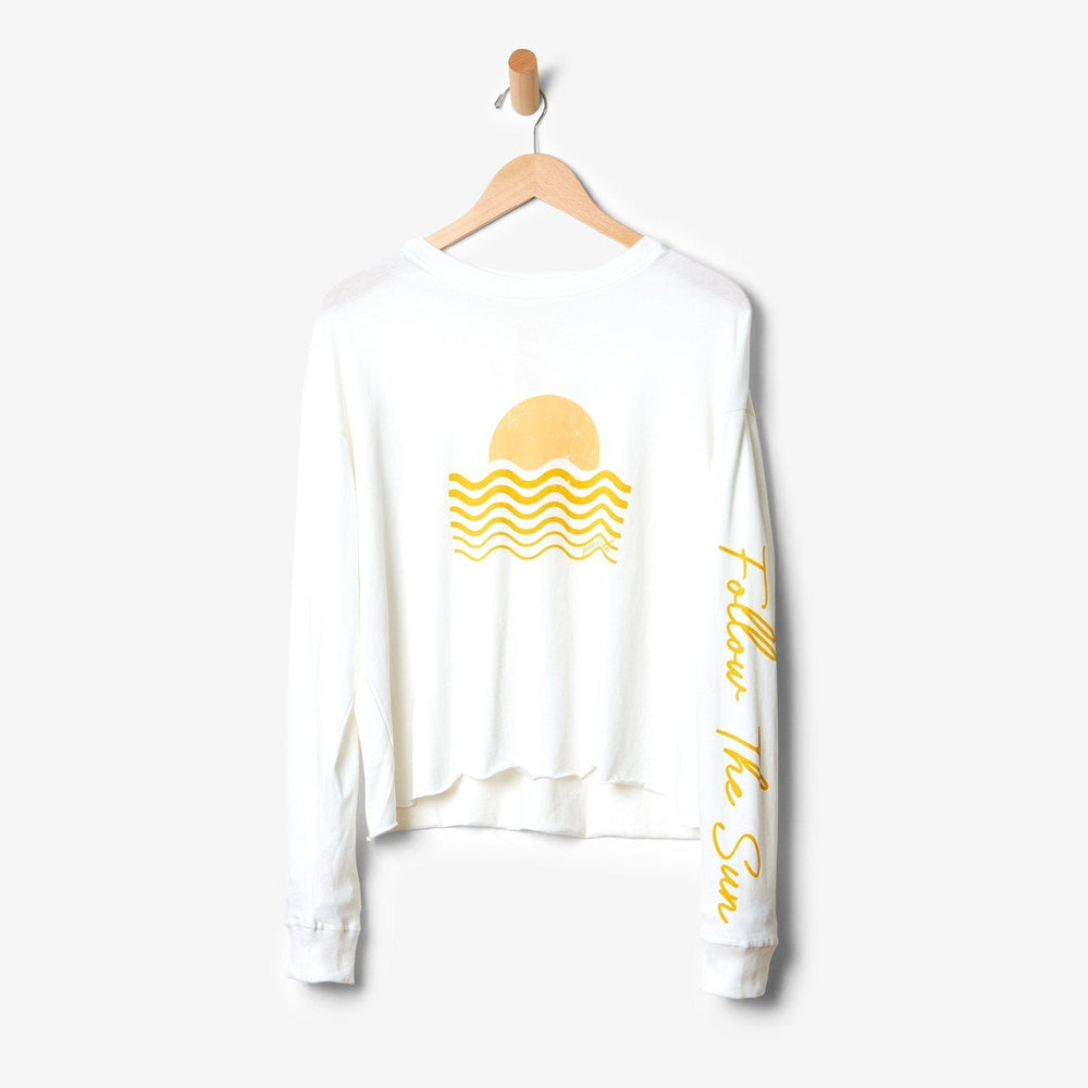 Follow the Sun Long Sleeve Boxy Tee 1