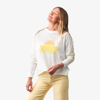 Follow the Sun Long Sleeve Boxy Tee Gallery Thumbnail