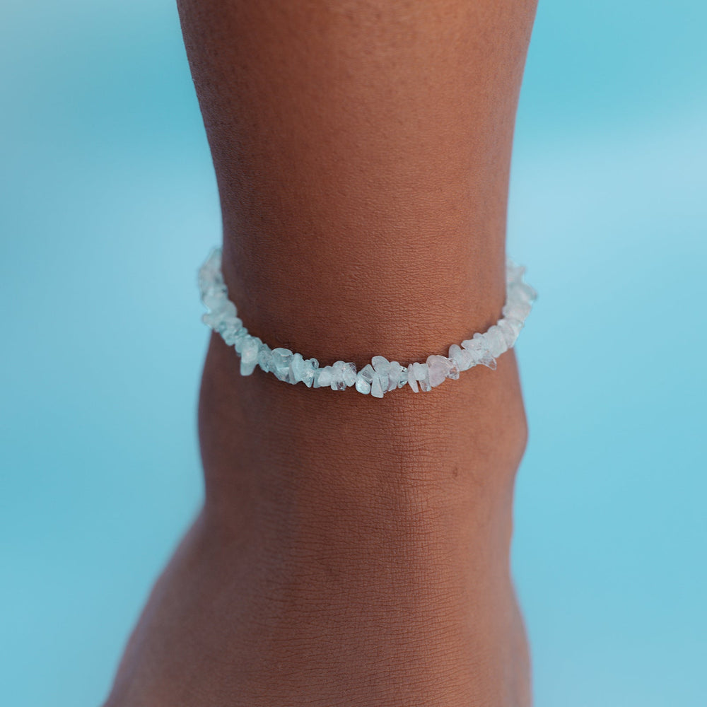 Aquamarine Ocean Conservation Anklet 2