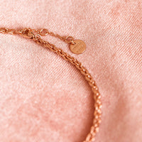 Twisted Rope Chain Anklet Gallery Thumbnail