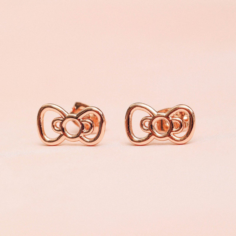 Hello Kitty Bow Stud Earrings 4