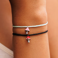 Mushroom Charm Bracelet Gallery Thumbnail