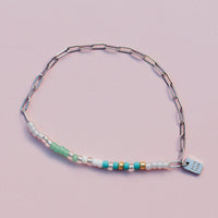 Seabright Stretch Bead & Chain Bracelet Gallery Thumbnail