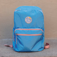 Dark Blossom Blue Functional Backpack Gallery Thumbnail