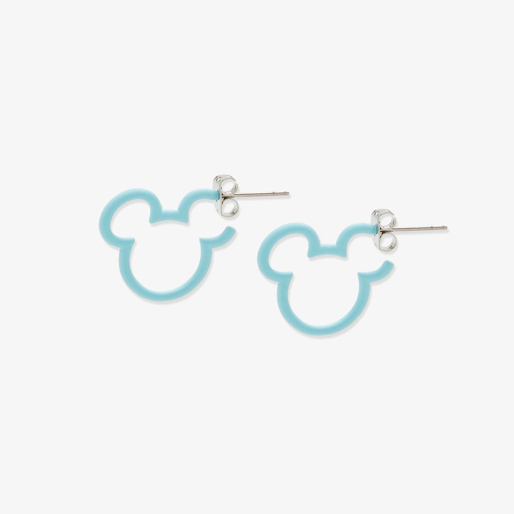 Disney Mickey Mouse Candy Coated Hoop Earrings 1