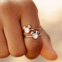 Disney Mickey Mouse Gemstone Ring Gallery Thumbnail