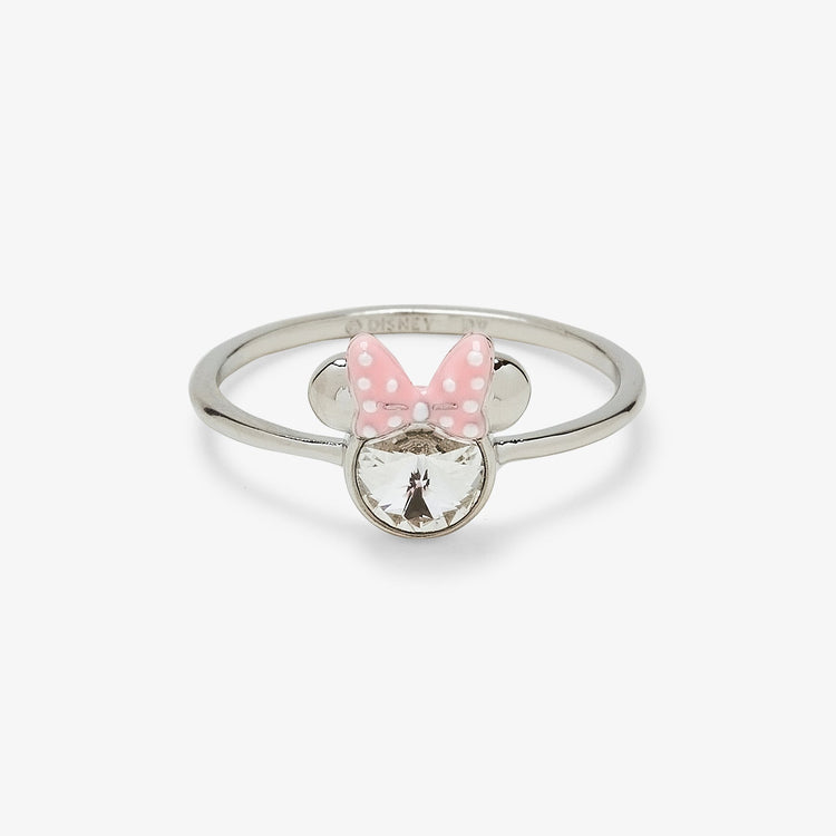 Disney Minnie Mouse Bow & Gemstone Ring