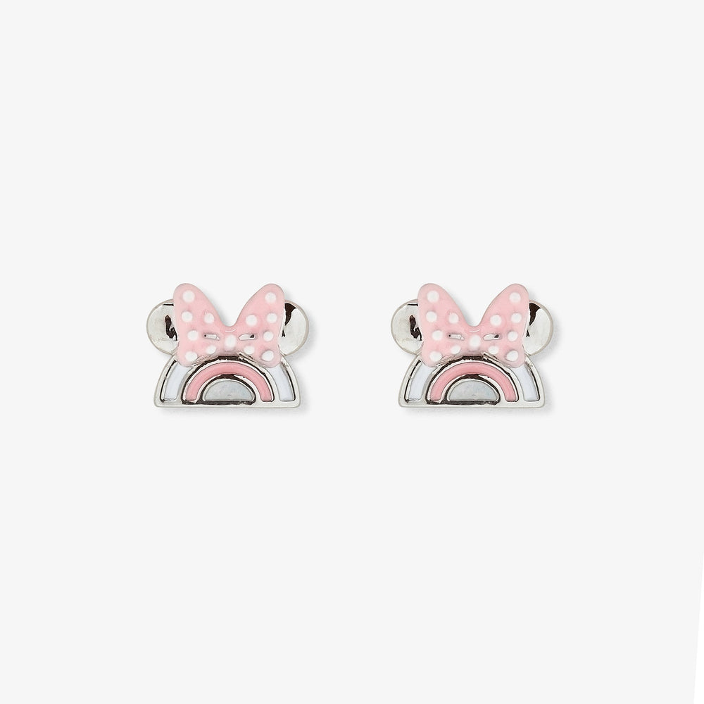 Disney Minnie Mouse Rainbow Stud Earrings 1