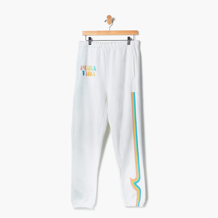 Rainbow Wave Sweatpants