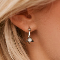 Deathly Hallows Hoop Earrings Gallery Thumbnail