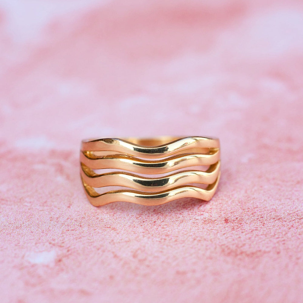 Wavy Ring 8