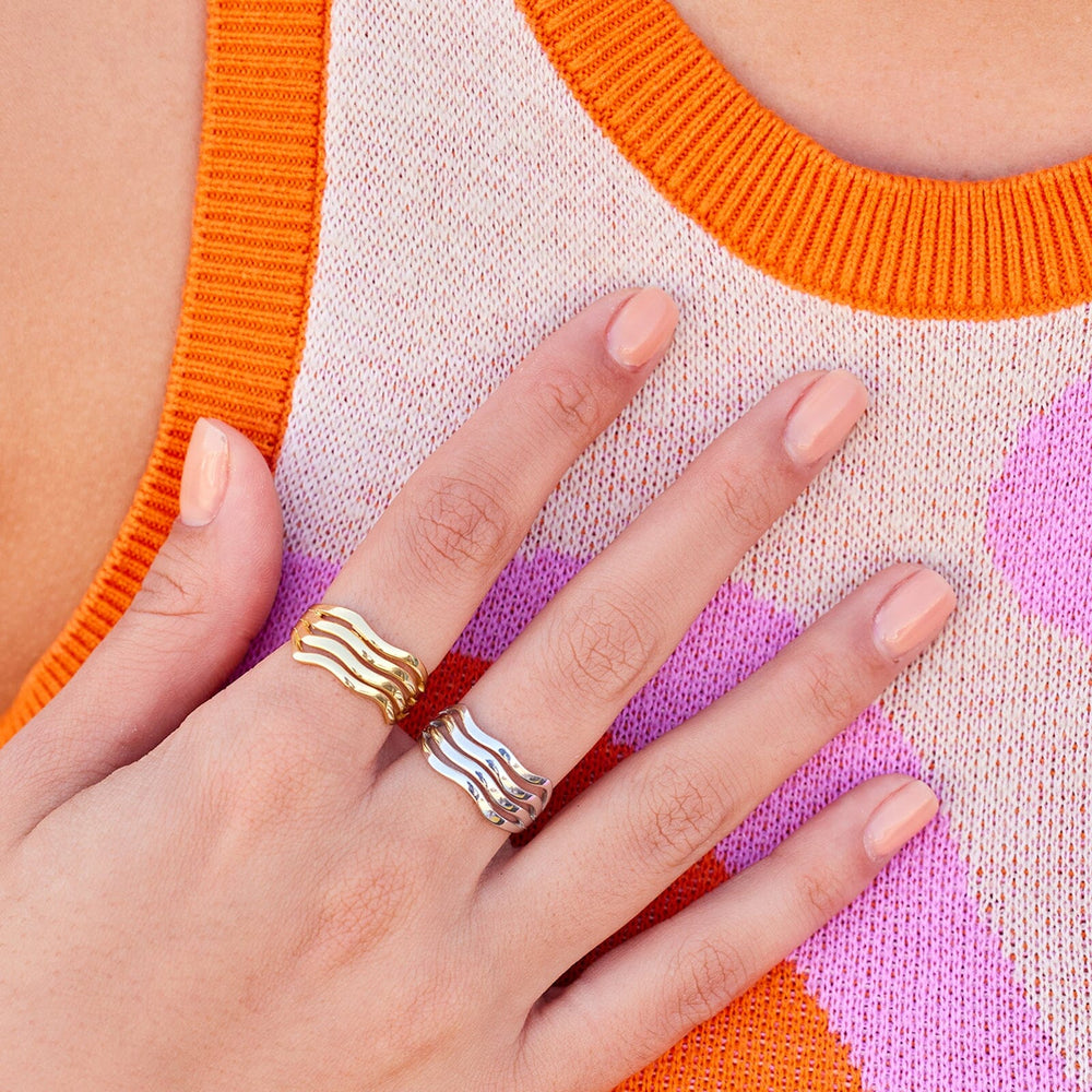 Wavy Ring 9