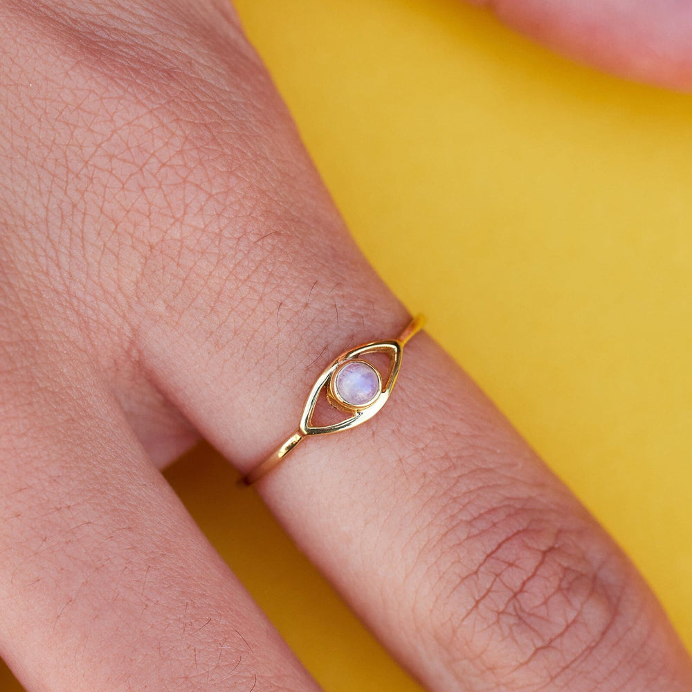 Gemstone Eye Ring 3