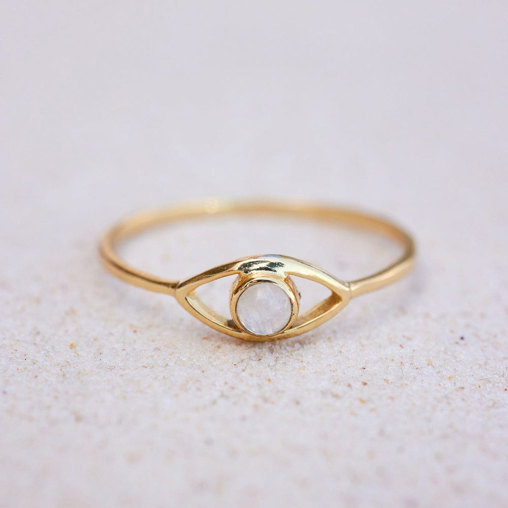 Gemstone Eye Ring 8