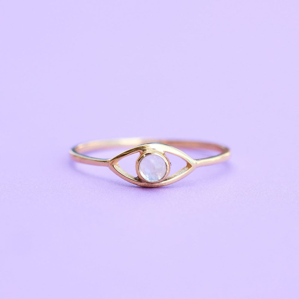 Gemstone Eye Ring 13