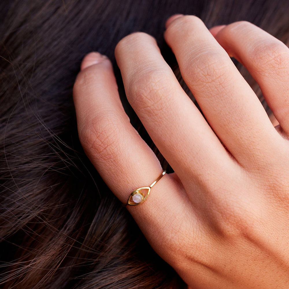Gemstone Eye Ring 9