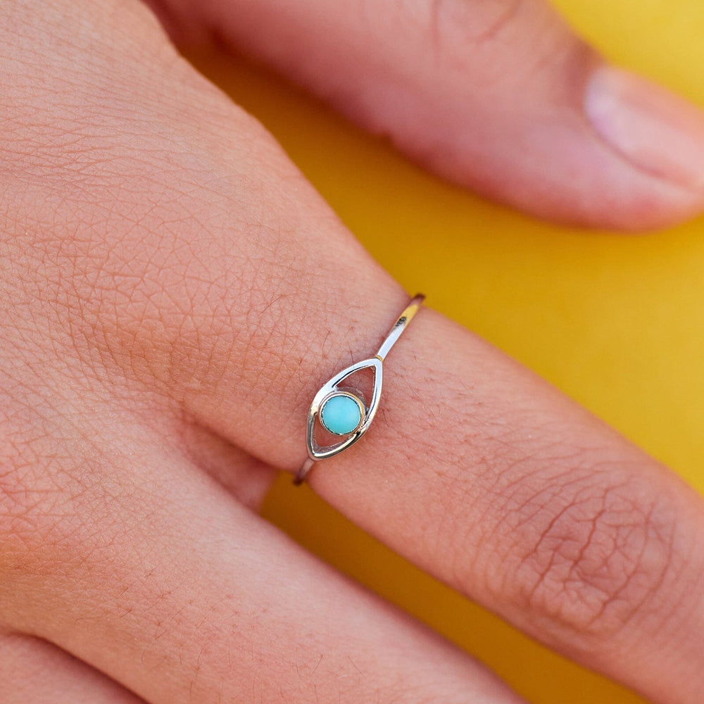 Gemstone Eye Ring 4