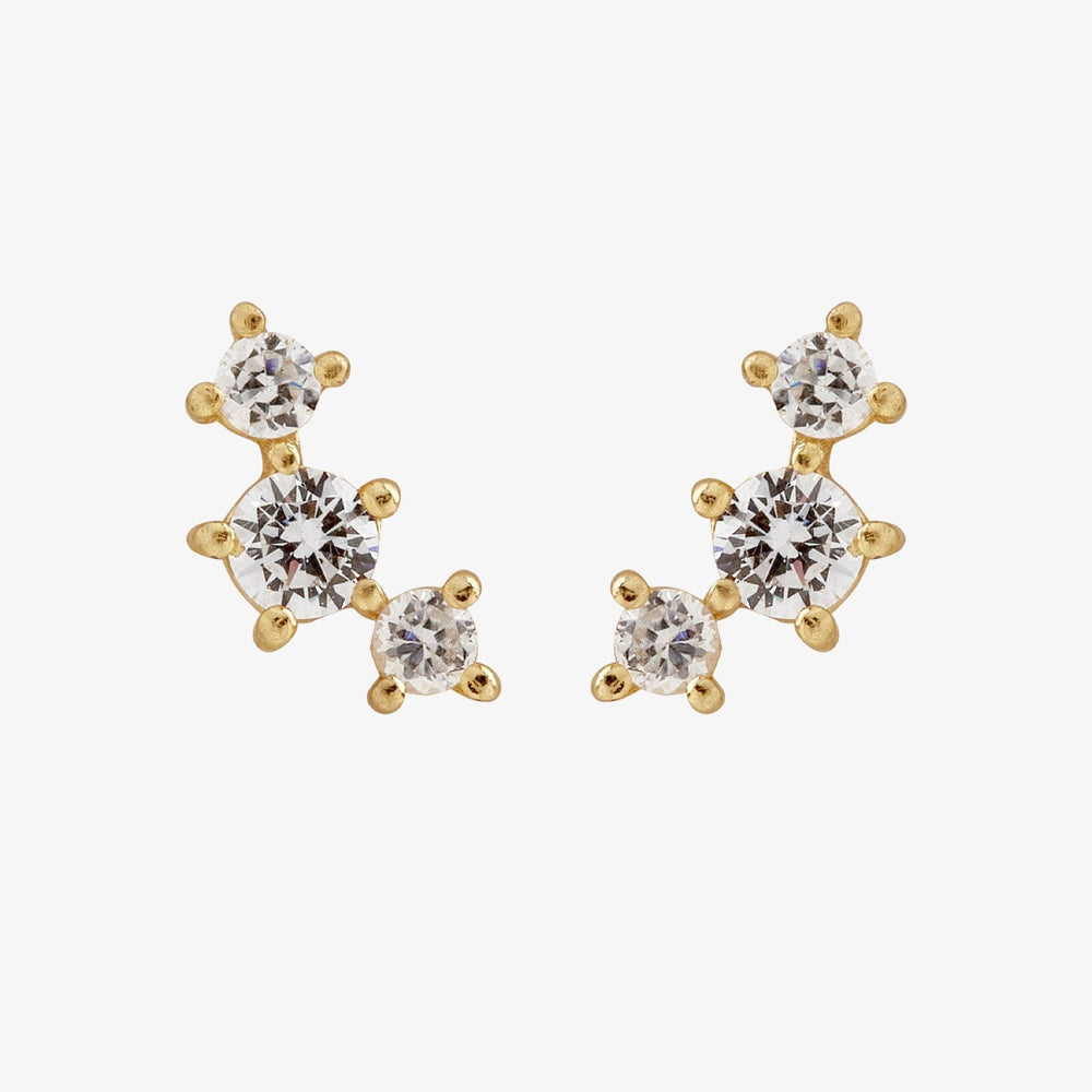 Estrella Gemstone Stud Earrings 2