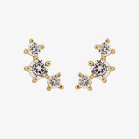 Estrella Gemstone Stud Earrings Gallery Thumbnail