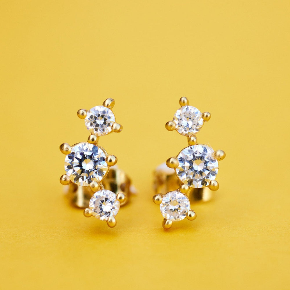 Estrella Gemstone Stud Earrings 6