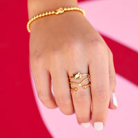 Hello Kitty Delicate Ring Stack Gallery Thumbnail