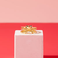 Hello Kitty Delicate Ring Stack Gallery Thumbnail