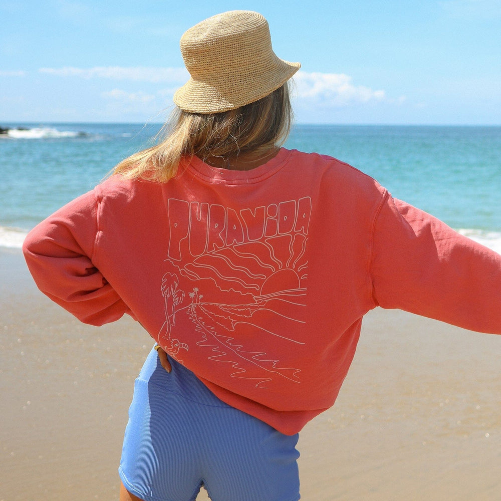 High Tide Oversized Crew Fleece 1