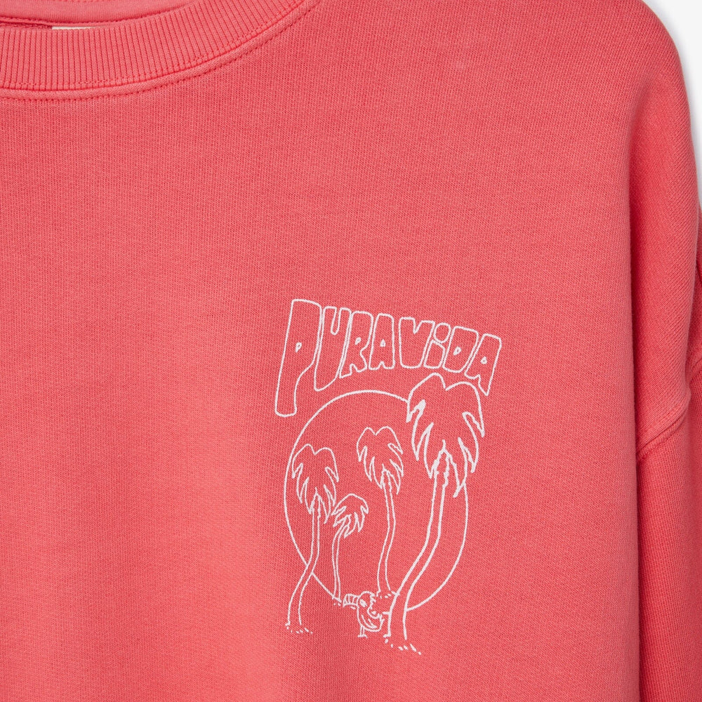 High Tide Oversized Crew Fleece 7