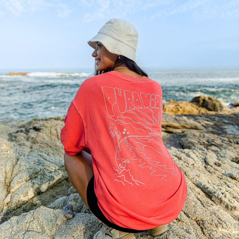 High Tide Oversized Crew Fleece 9